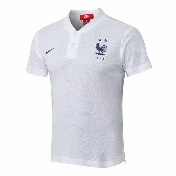 Polo Francia 2018 Blanco Azul